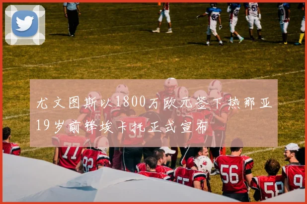 尤文图斯以1800万欧元签下热那亚19岁前锋埃卡托正式宣布